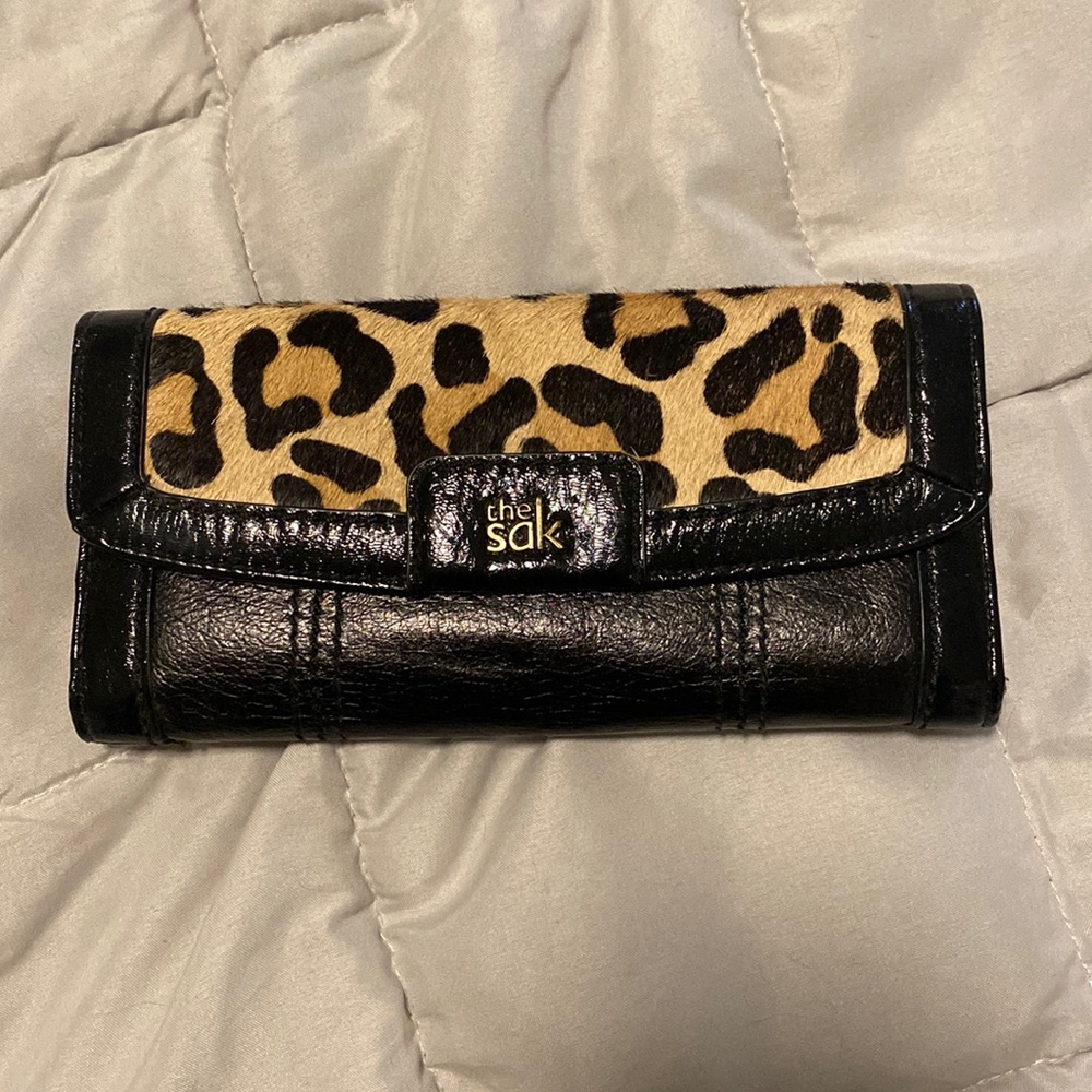 The Sak Button Closure Trifold Wallet - image 1